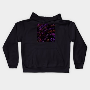 Waves of Magical Geometric Shapes Kids Hoodie